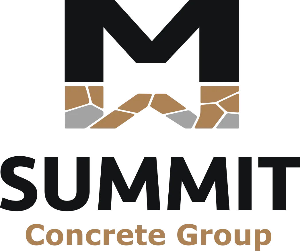 Logo e identidad de marca de Summit Concrete Group creados por Eagleview Business Center